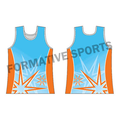 Customised Sublimation Singlets Manufacturers in Macedonia